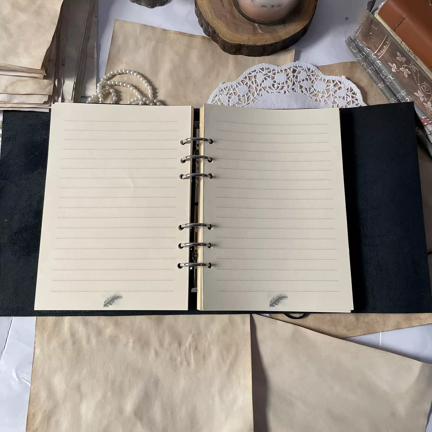 planner notebook A5 capsule lock  3