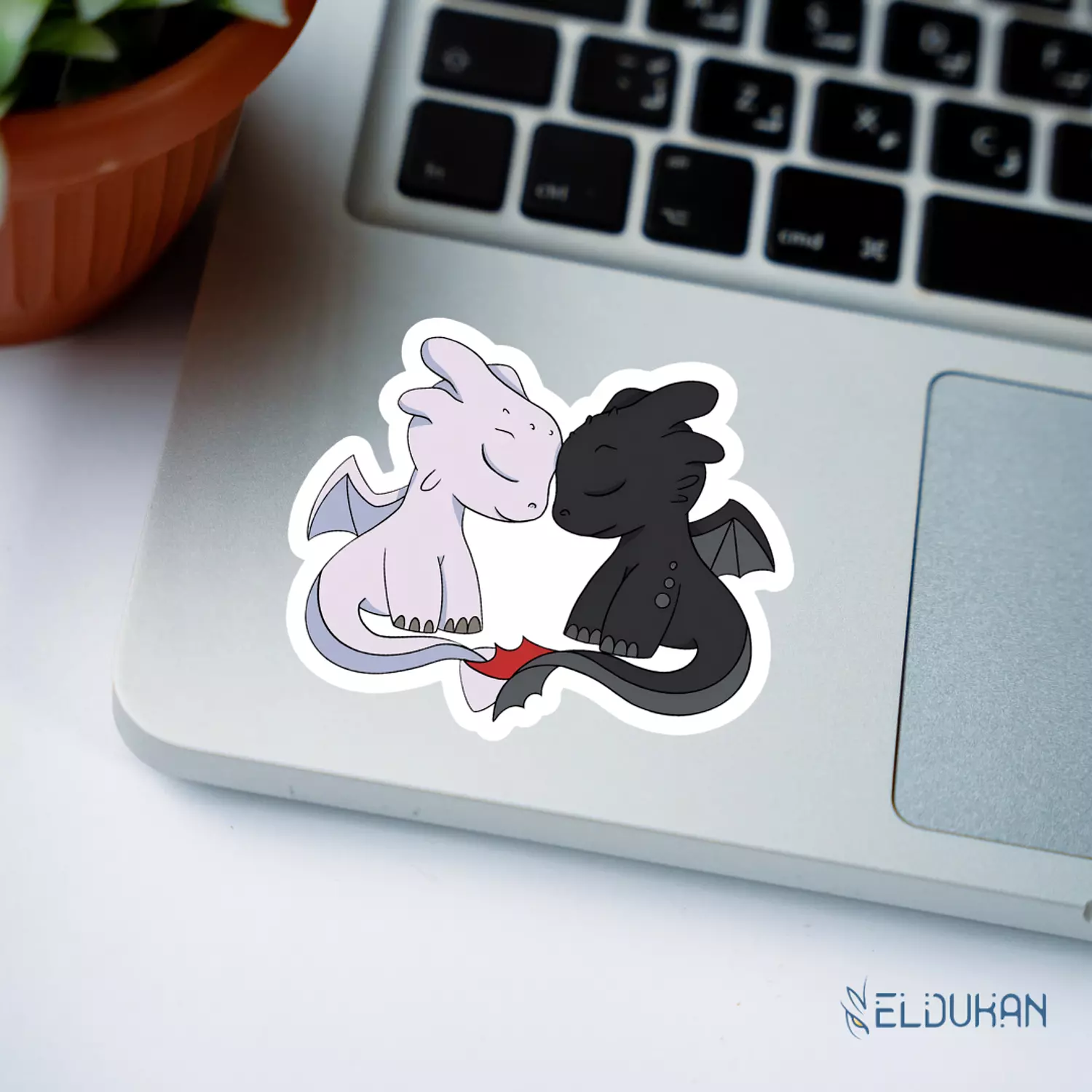 Toothless V2 sticker image