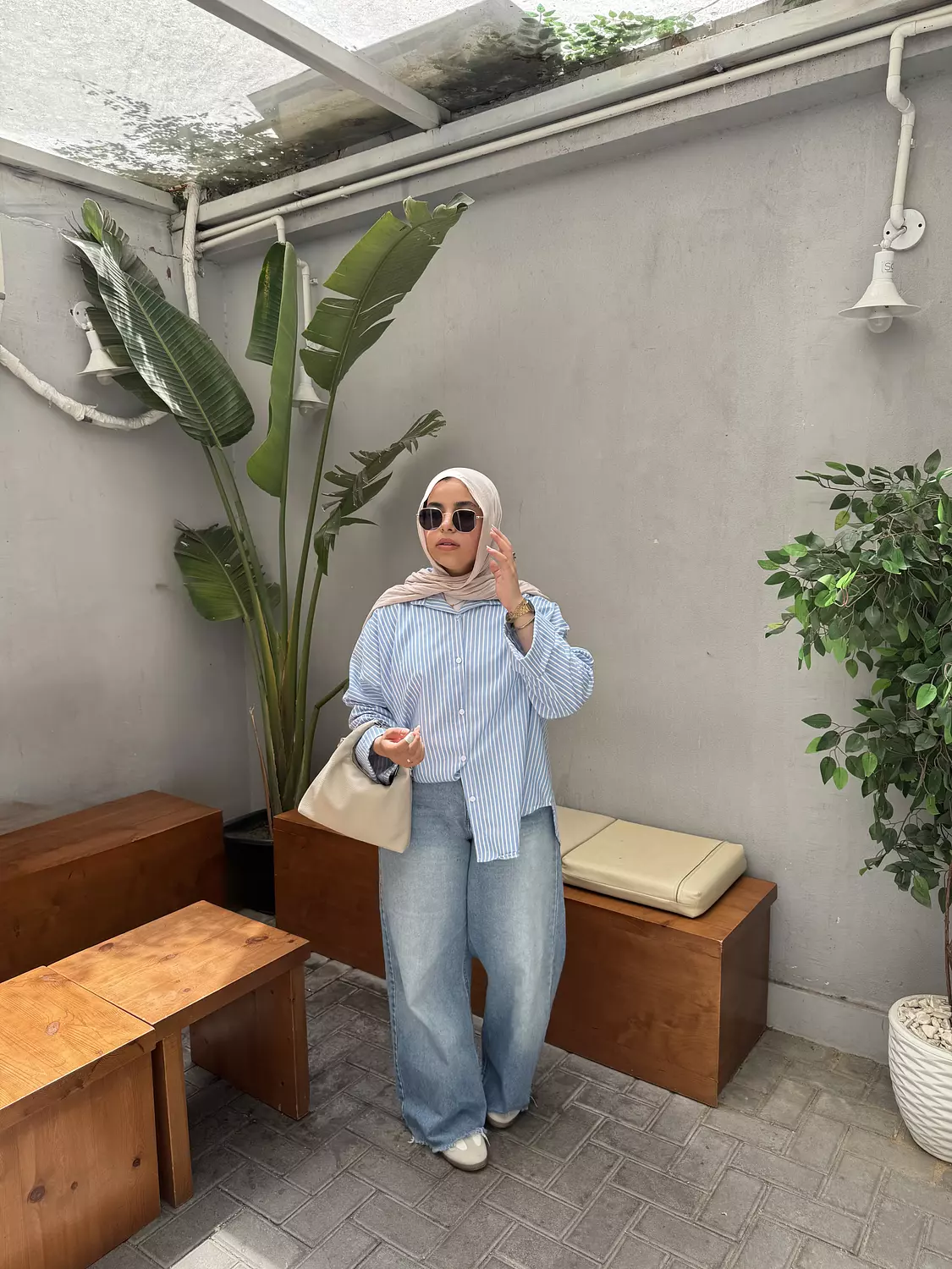 BLUE STRIPED SHIRT image
