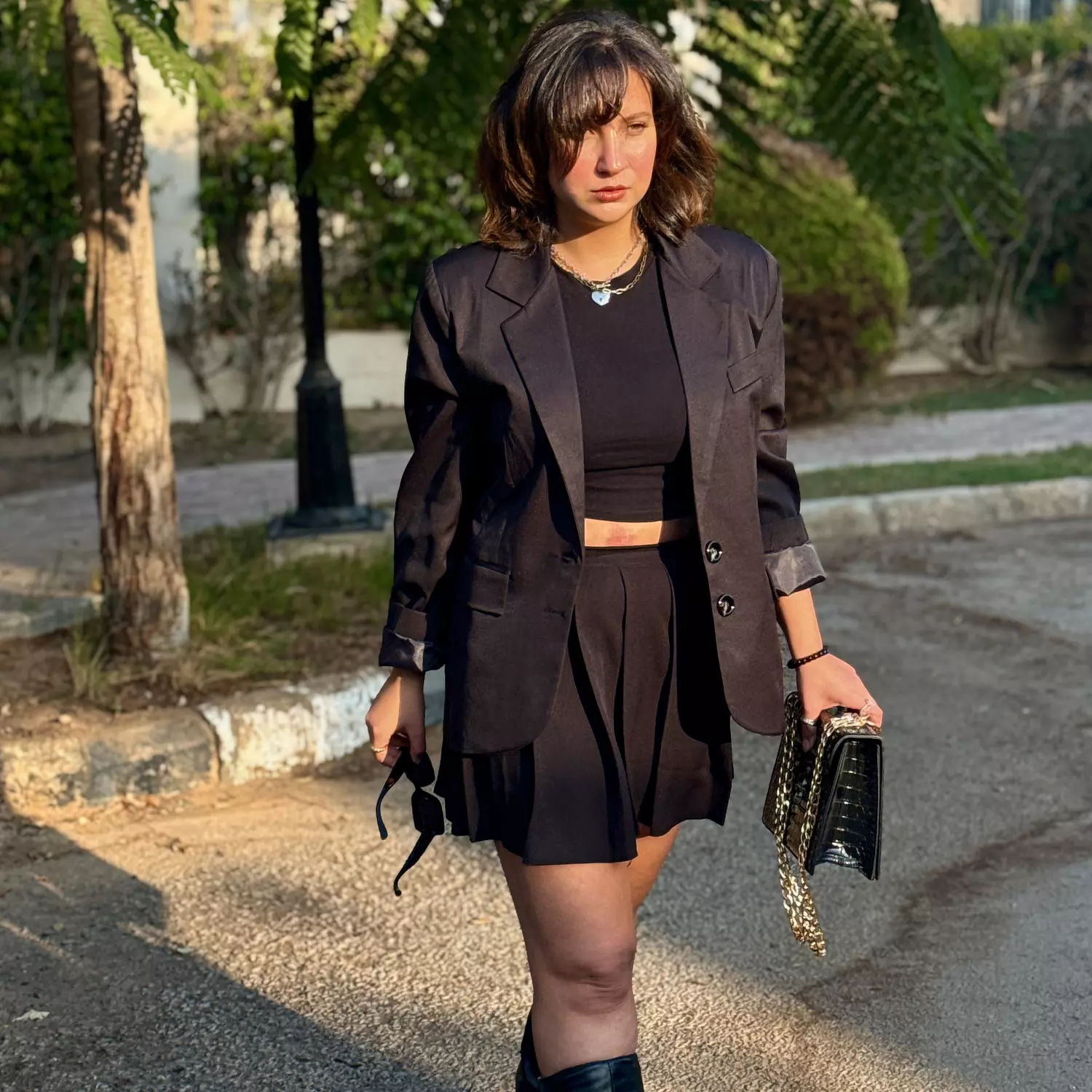 Black Oversized Blazer image