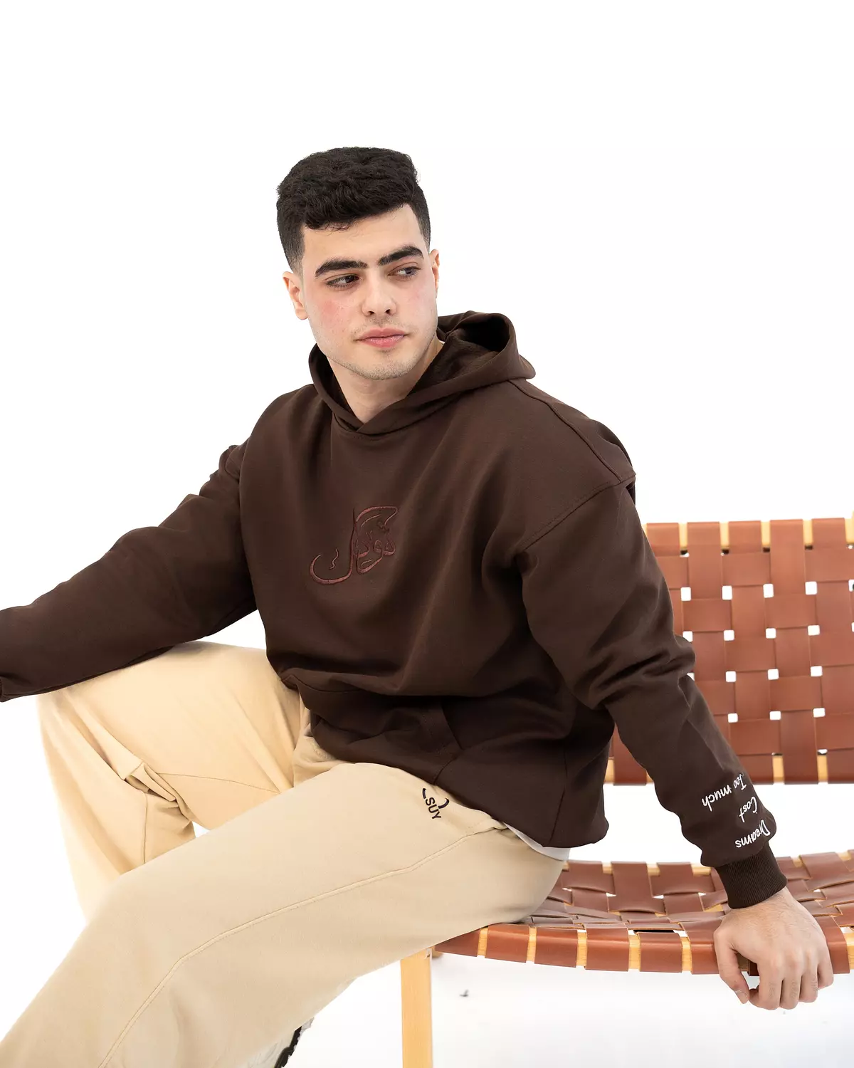 TAWAKKUL Hoodie _ Brown 4
