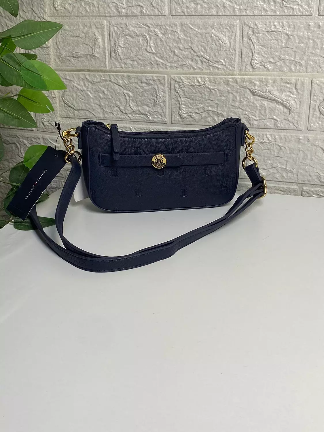 Small cross bag /black/blue image