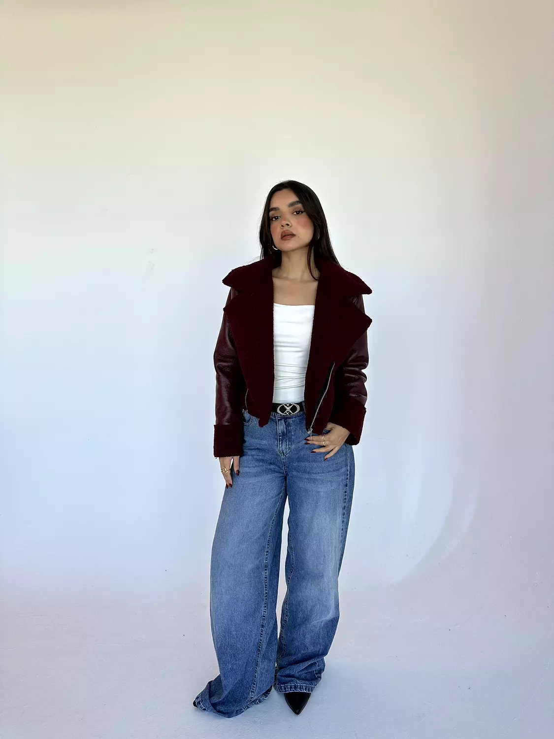 Teddy Leather Jacket 3