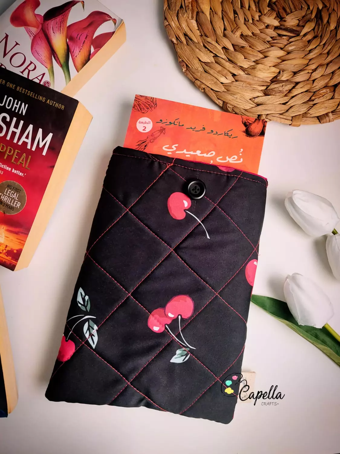 Cherry black book sleeve image
