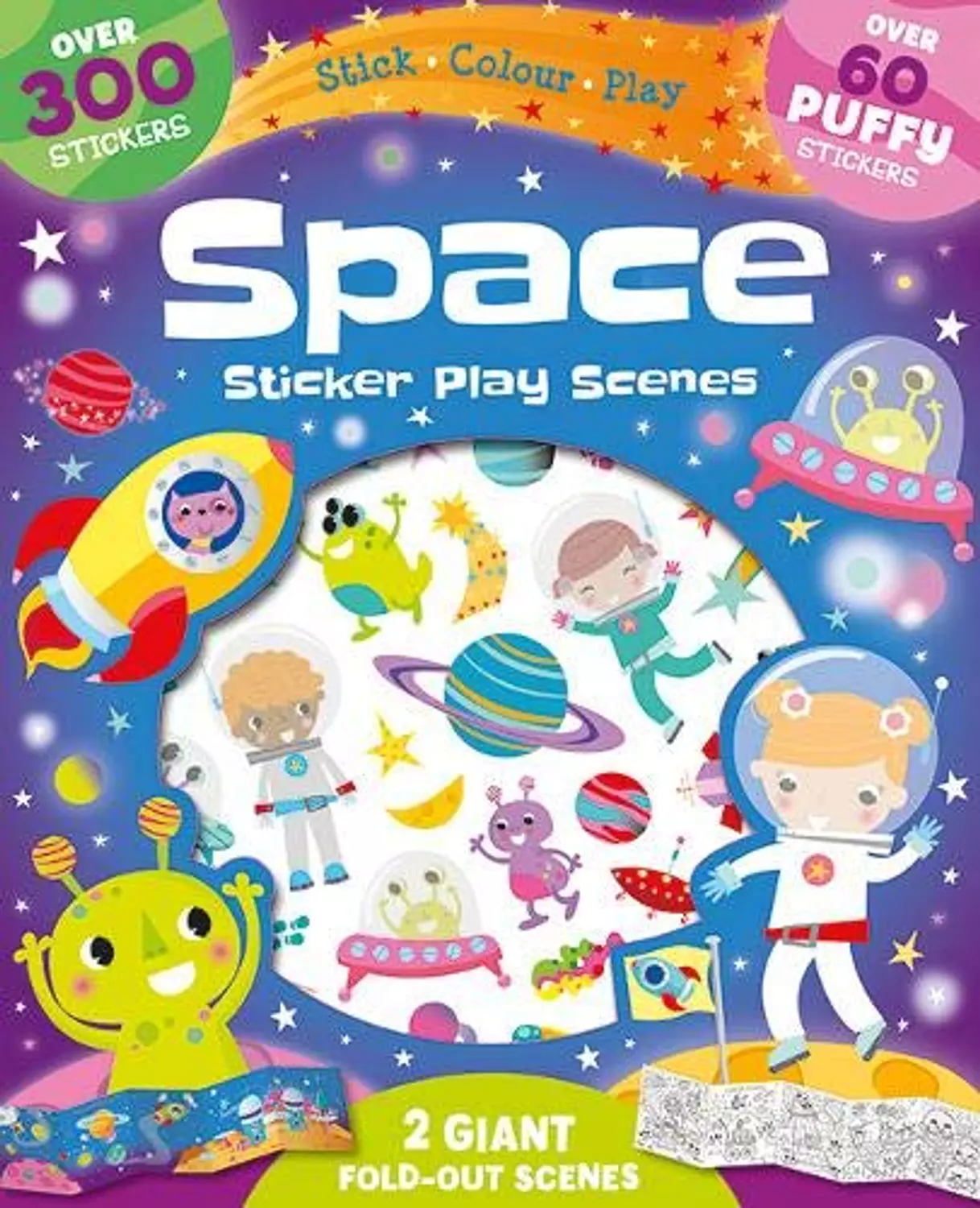 Space: Sticker Play Scenes image
