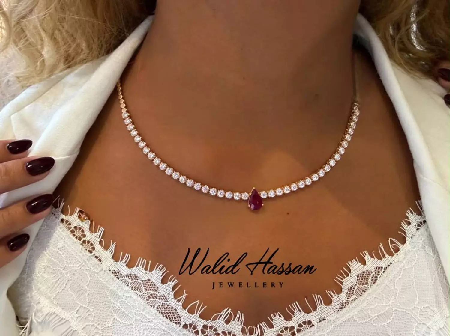 diamond necklace 1459 image