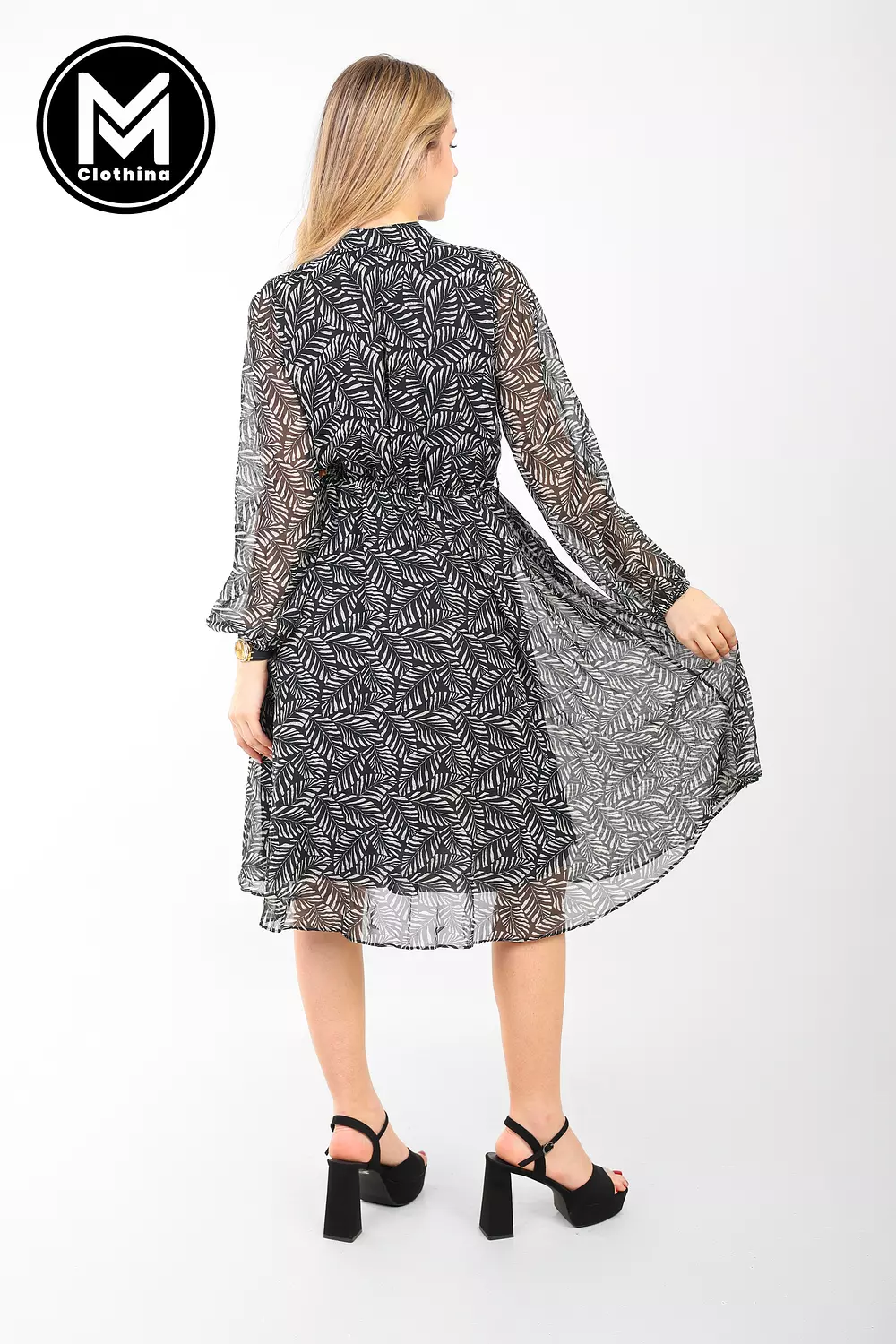 Mini Dress with Pattern 2