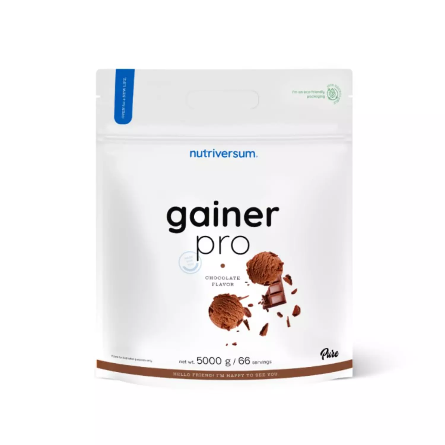 Nutriversum Pro Gainer 5kg - 66 Servings | نيوتريفرسوم برو جينر ٥ كيلو - ٦٦ جرعة image