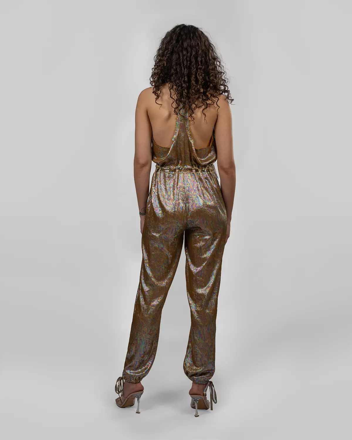 Multicolor Shimmery Jumpsuit 6