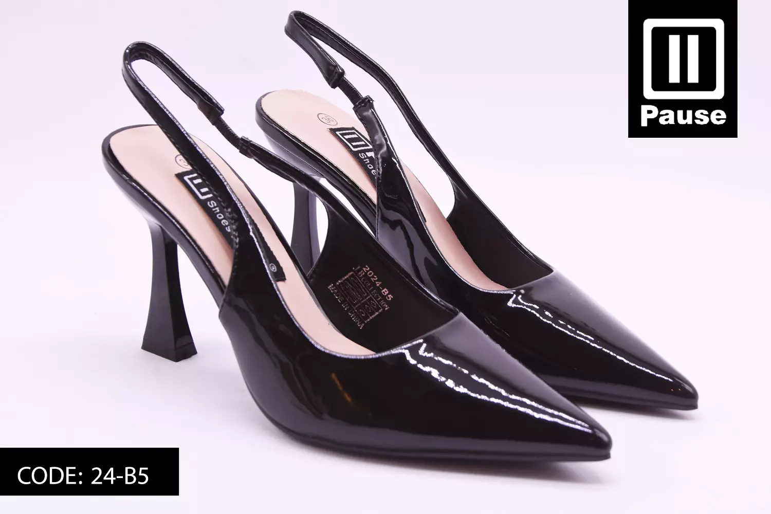 24-B5 SLINGBACK HEELS  1