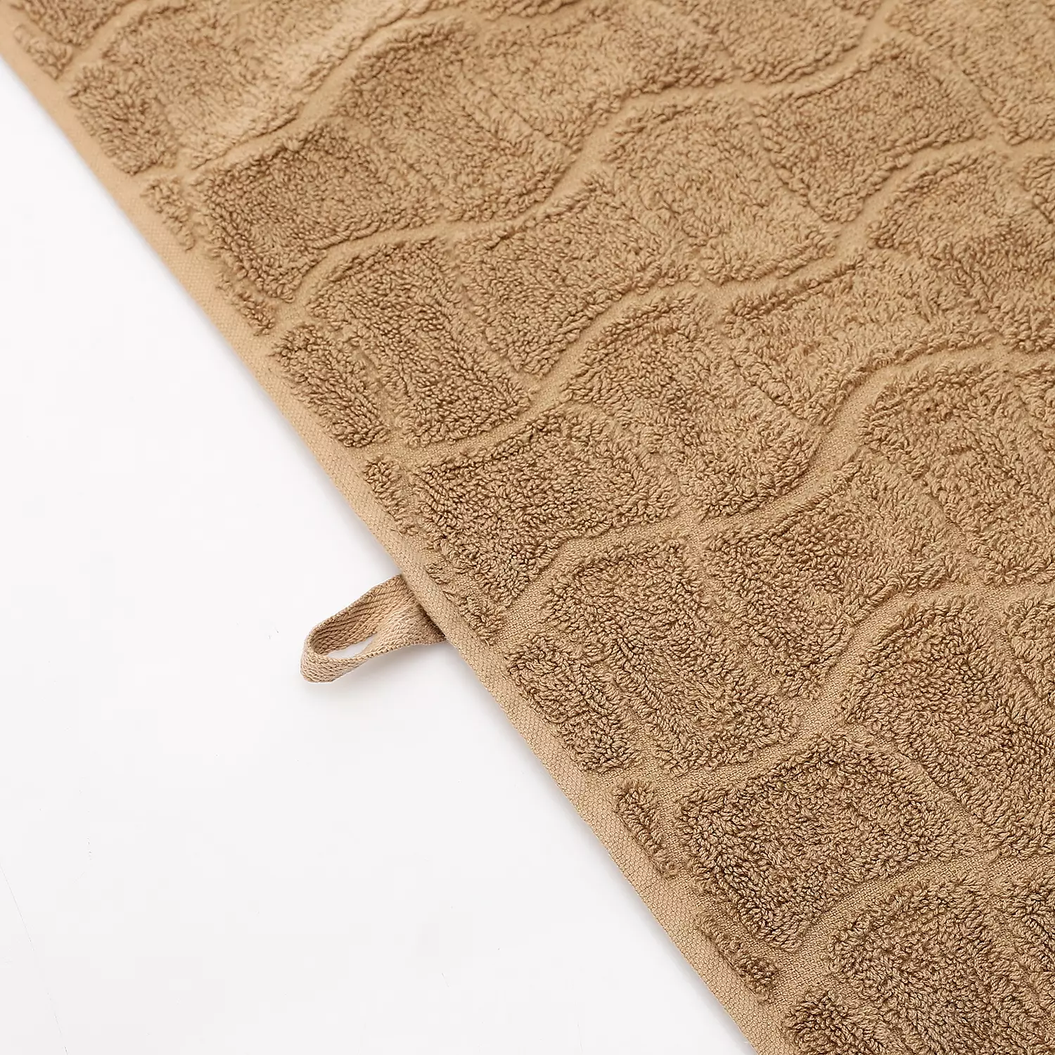 Shorto Towel Made From 100% Cotton - 2627 - Dark Beige 4