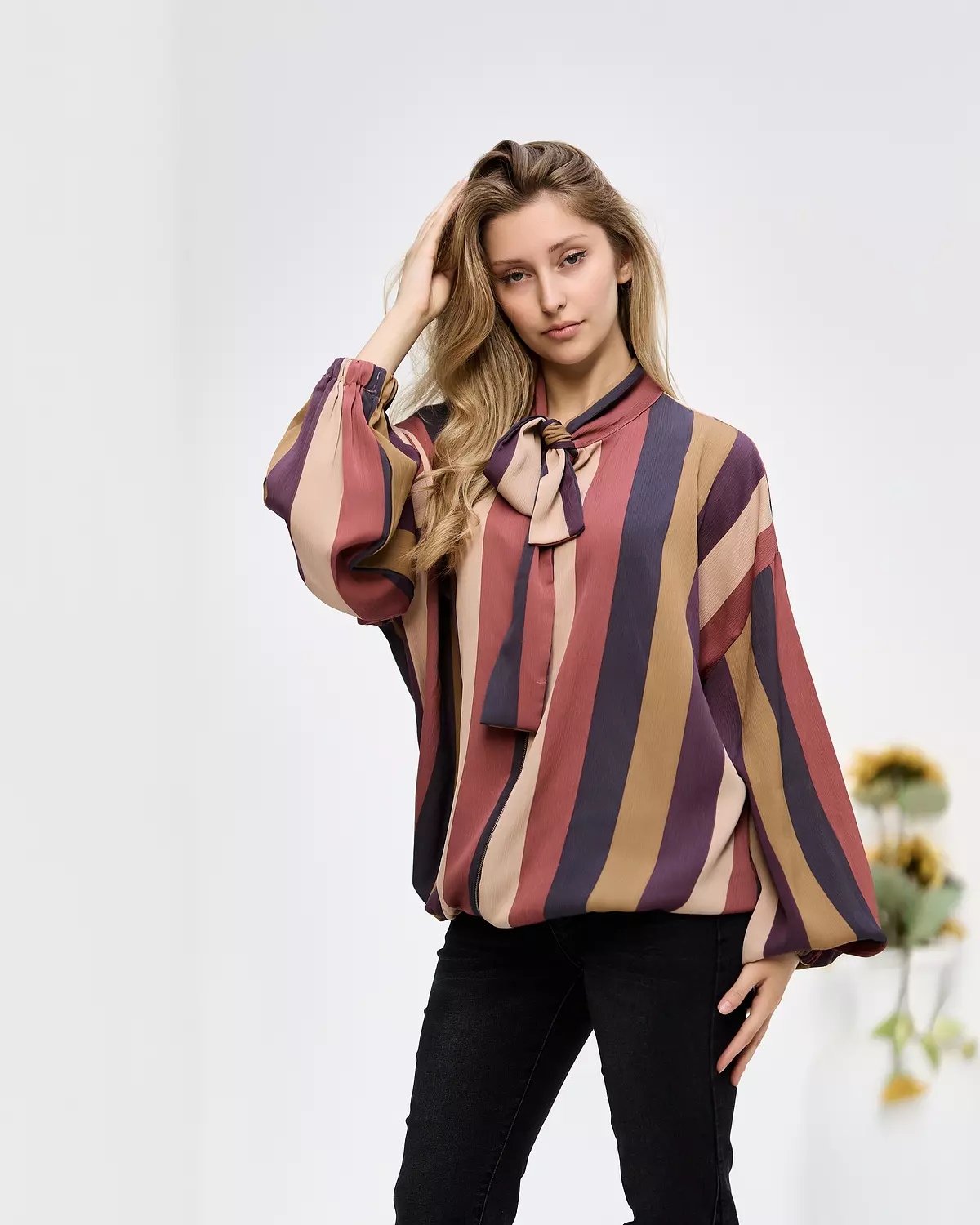 Bomber striped jacket  3
