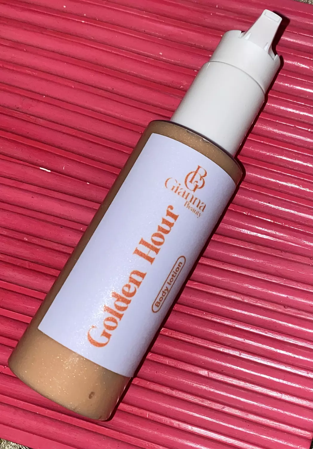Golden hour body lotion image