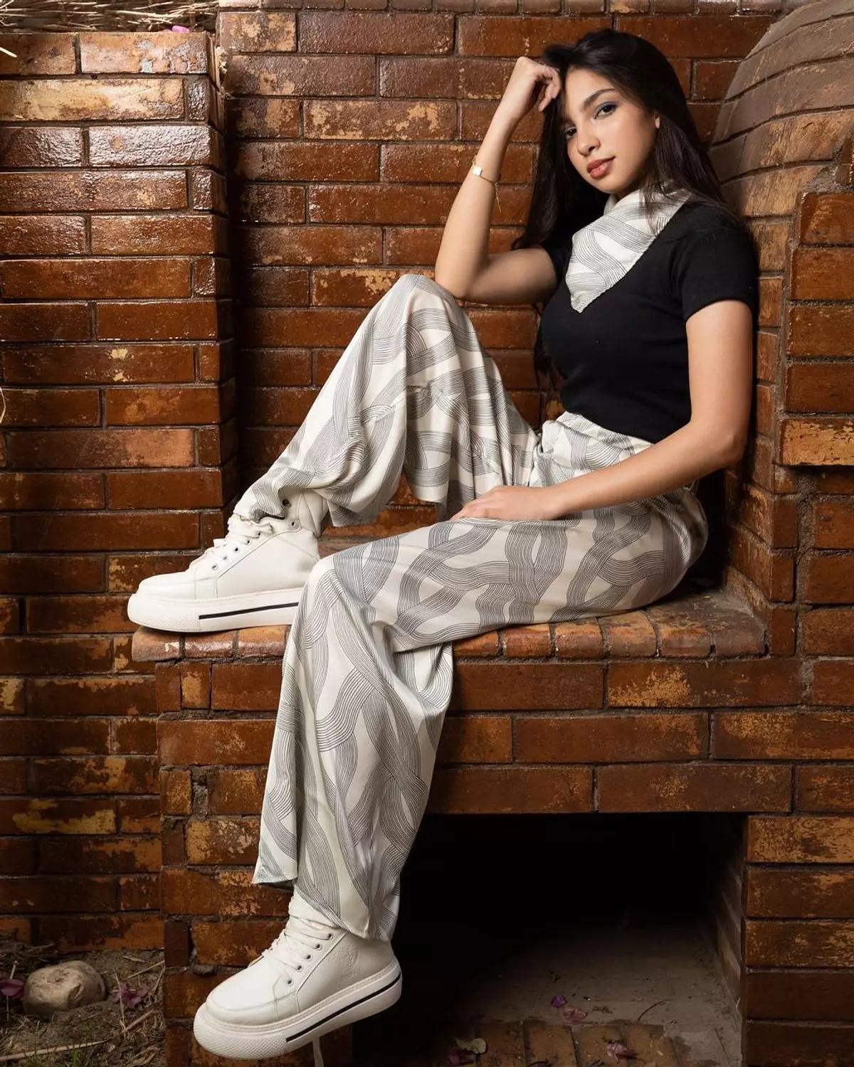 Twisted Glam Pants