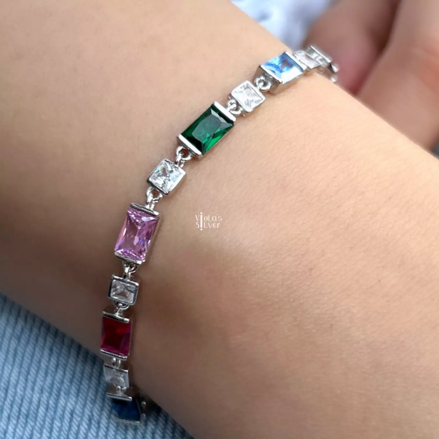 Zircon addiction bracelet  image