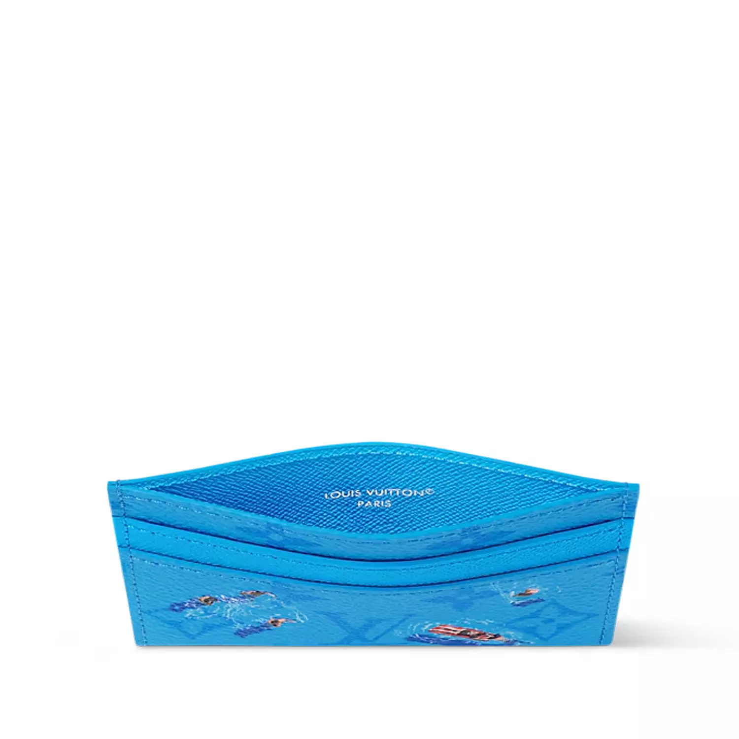 Louis Vuitton Pool Double Card Case in Blue Lagoon 2