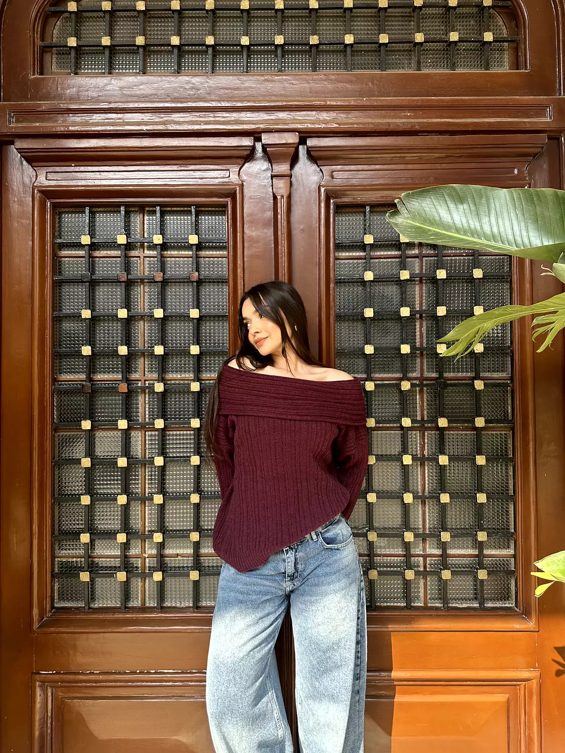 Off Shoulder Pullover 36