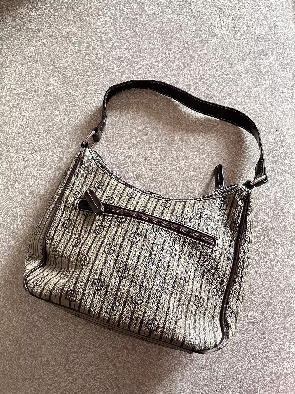 Authentic Giani Bernini monogram shoulder bag 3