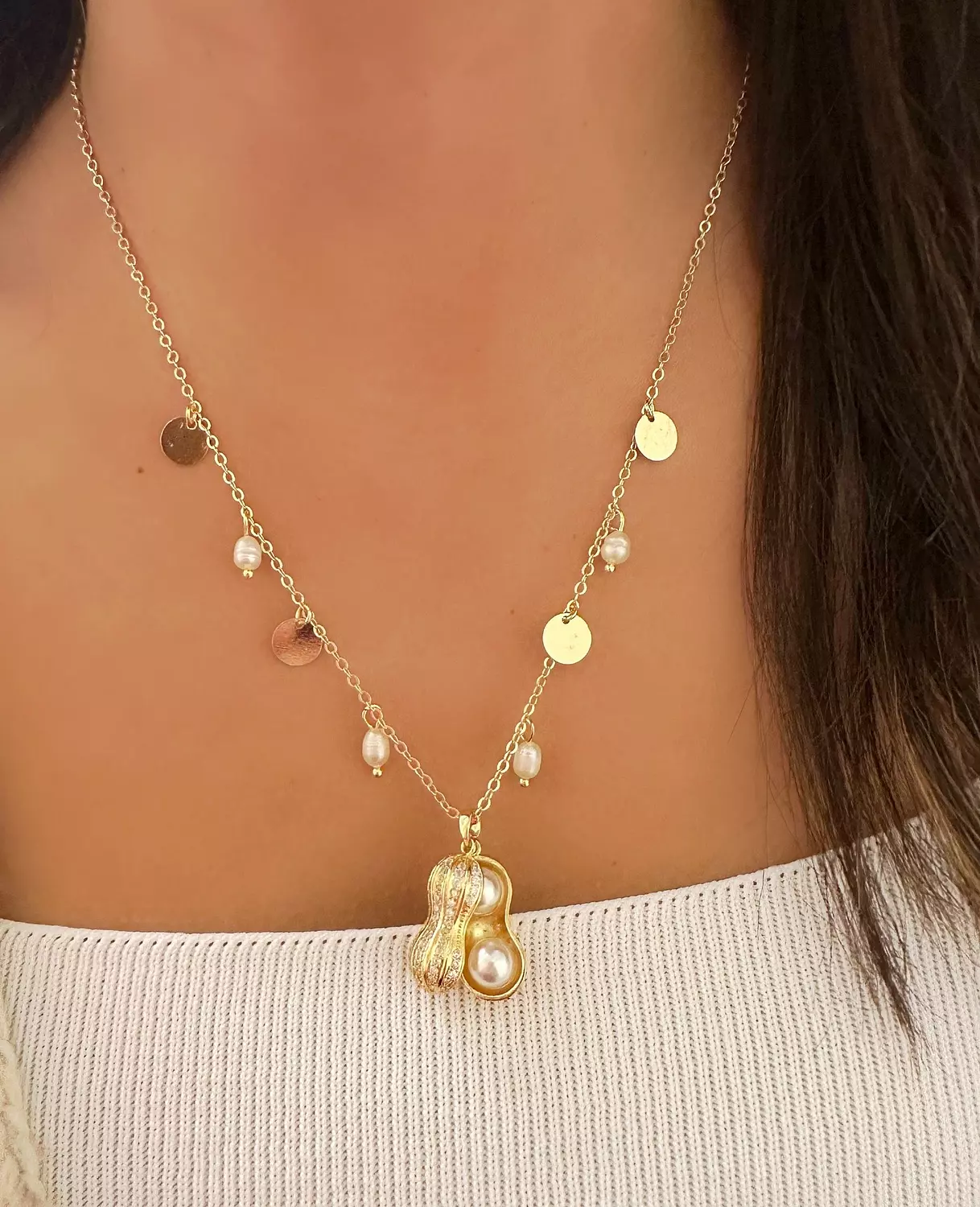 Peanut Chain necklace  image
