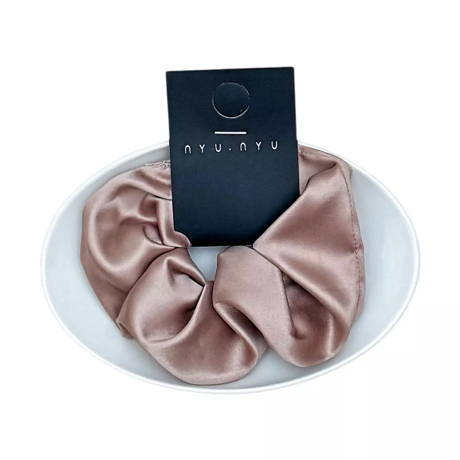 1 Pc Dusty Satin Scrunchies 1