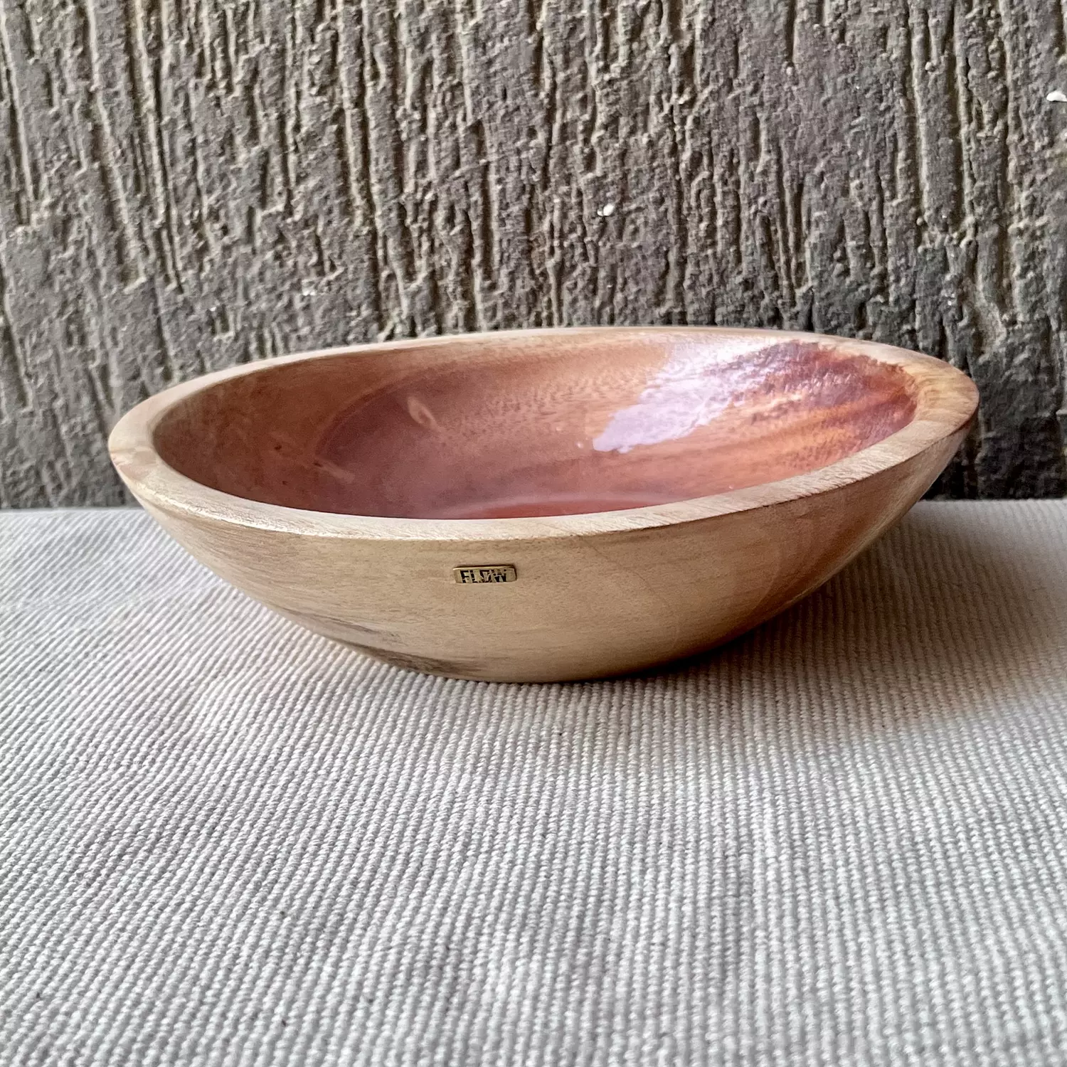 Copper Wood Bowl 2