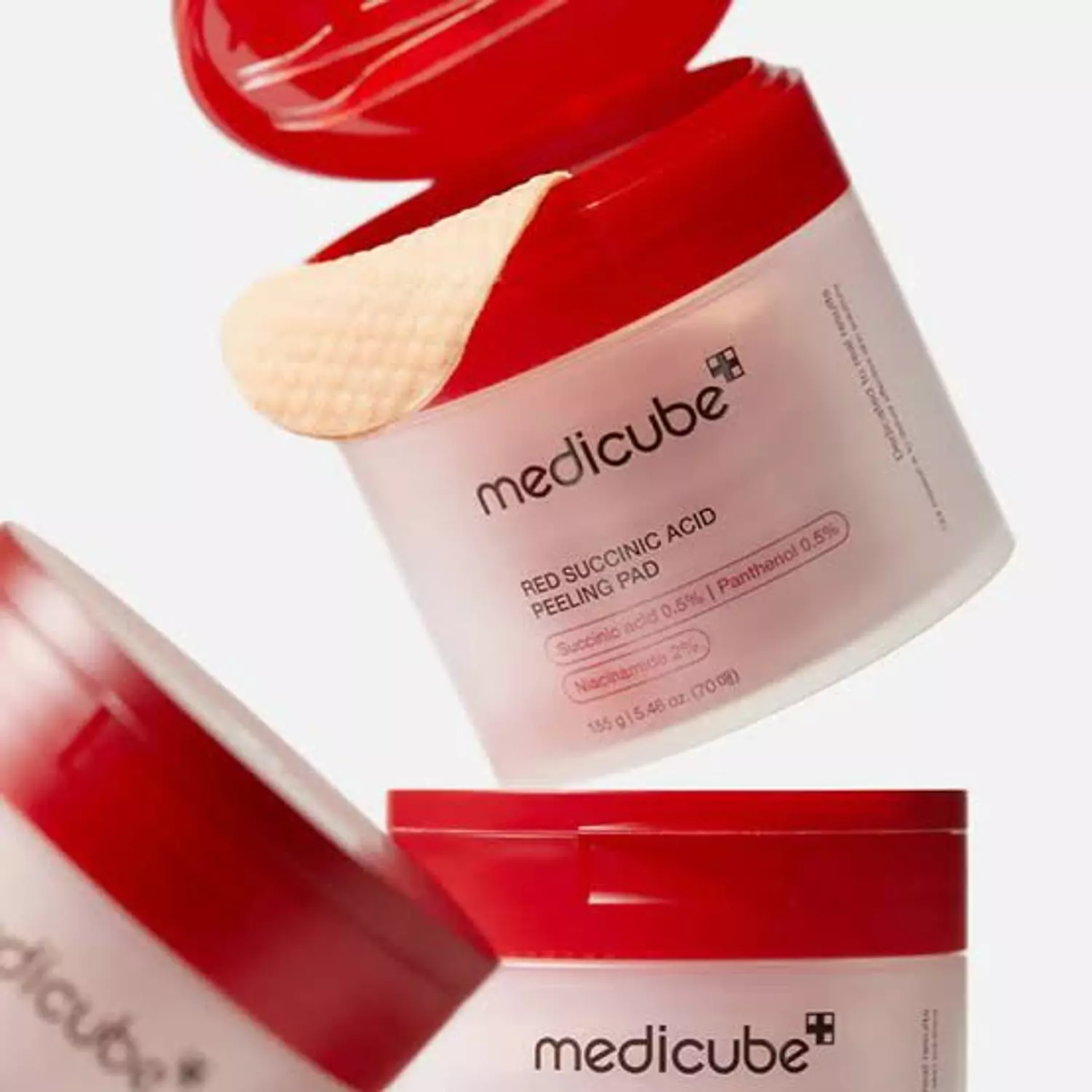 Medicube Red Succinic Acid Peeling Pads (155g) image