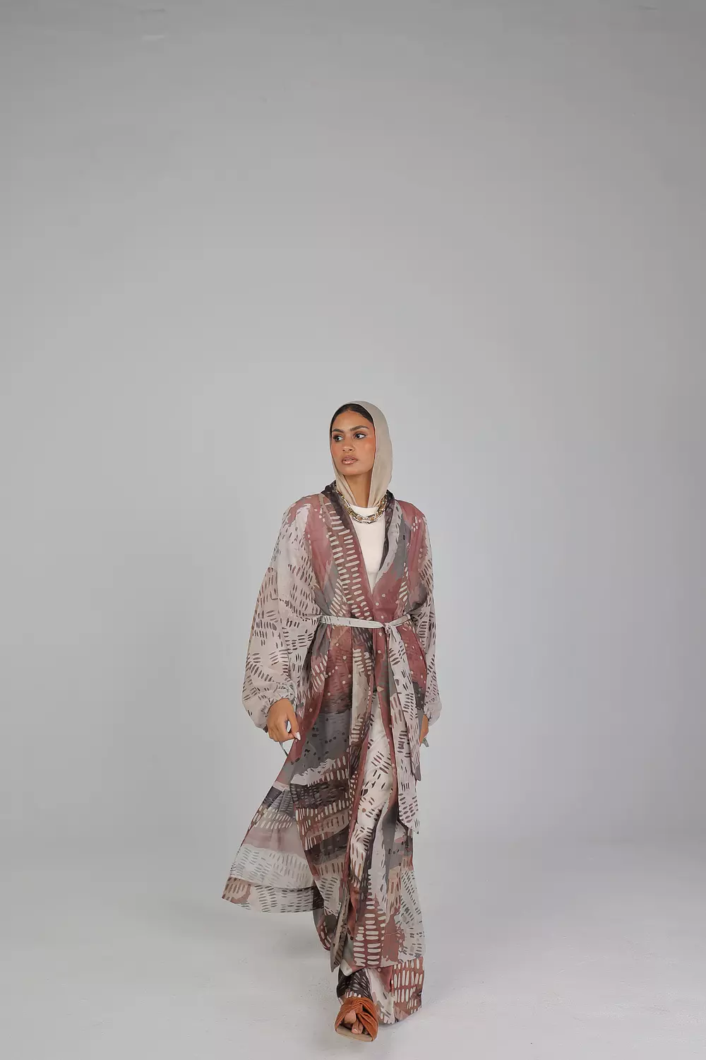 Earthtones Kimono 5