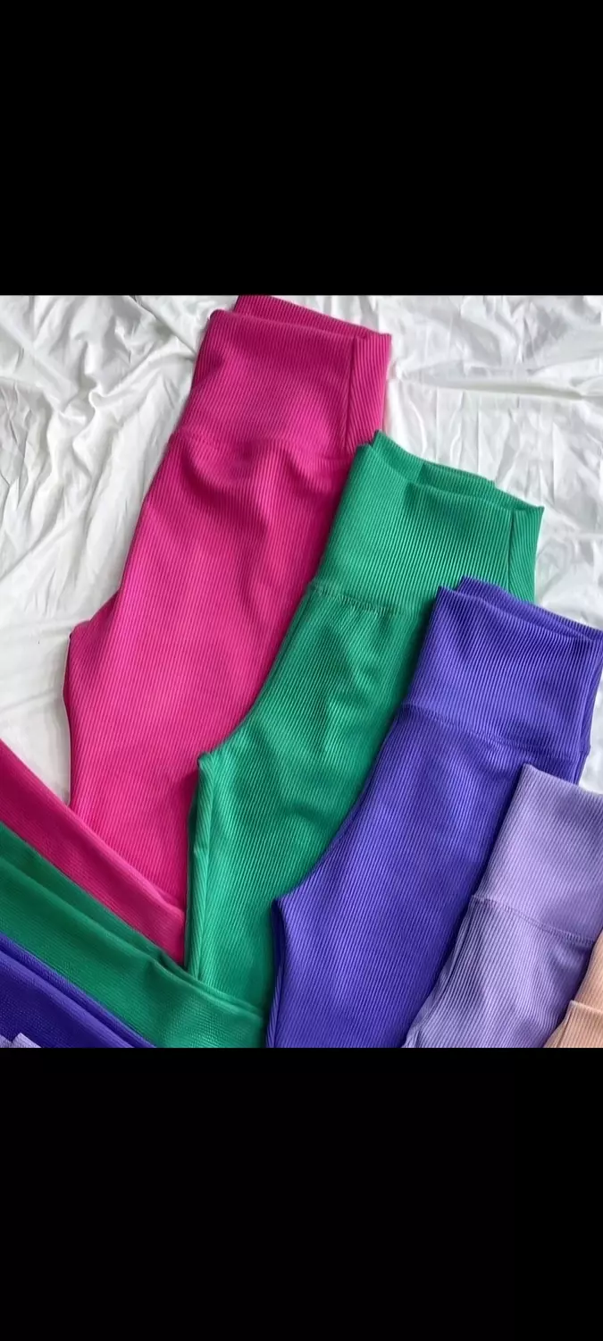 Body Shaper Ribbed Leggings  10