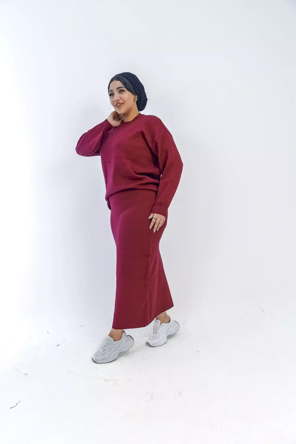 Knitted Skirt Set 24