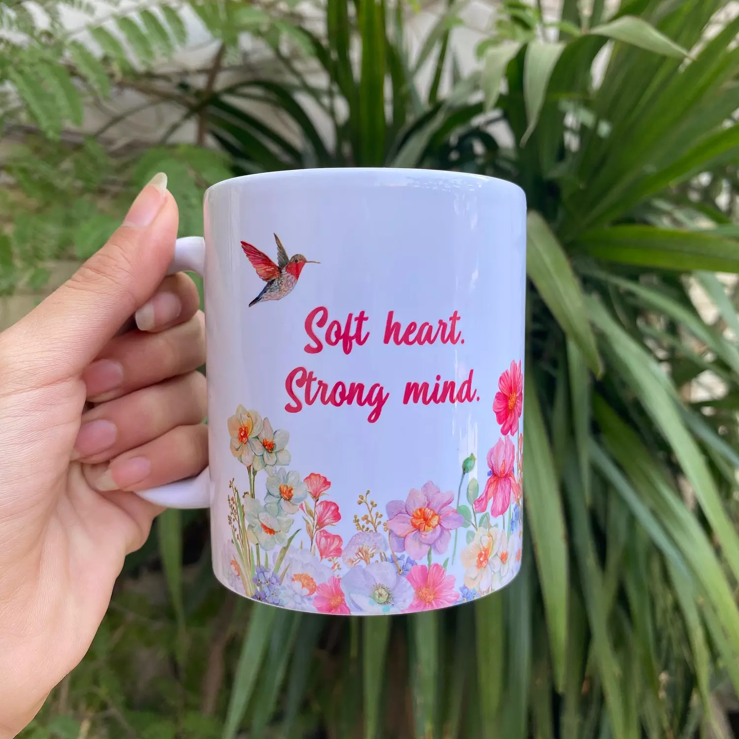 Blue Flowers Mug image