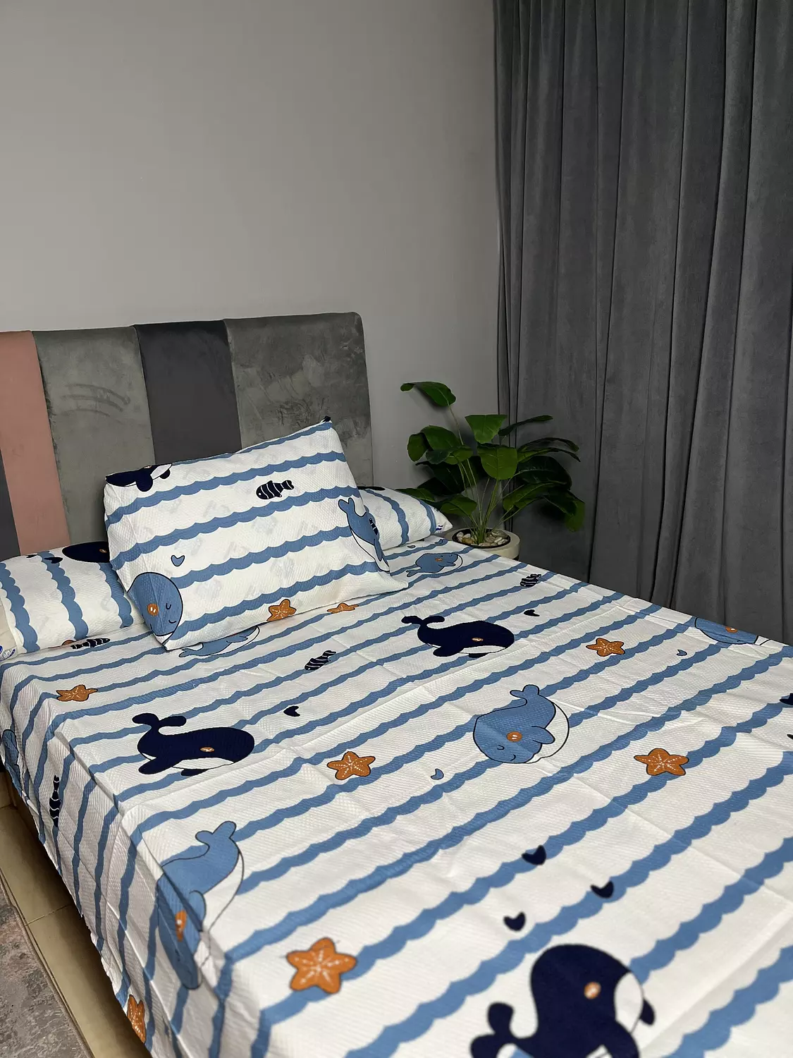 طقم ملاء اطفال قطن تركي سمكه 2