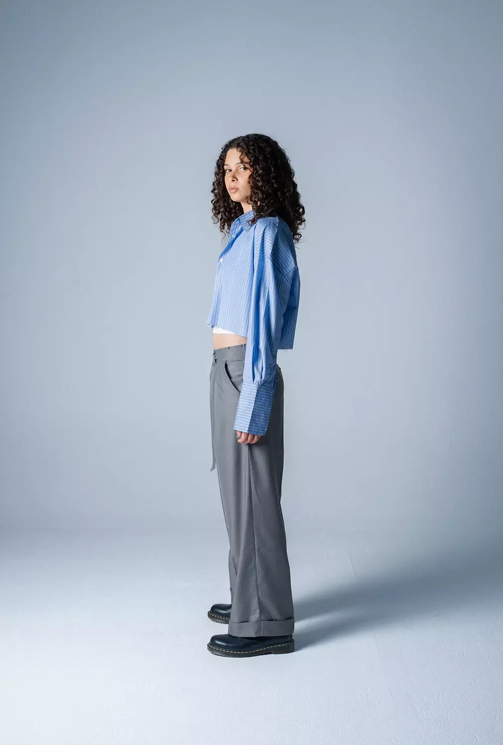 Crisp Pleated Pants 2