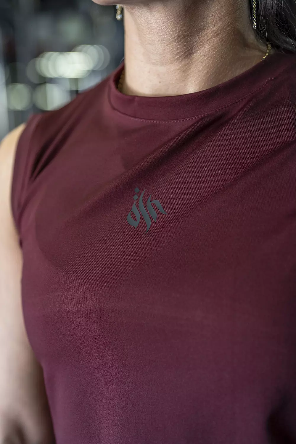 HURRA'S BURGANDY SPORTY TOP 1