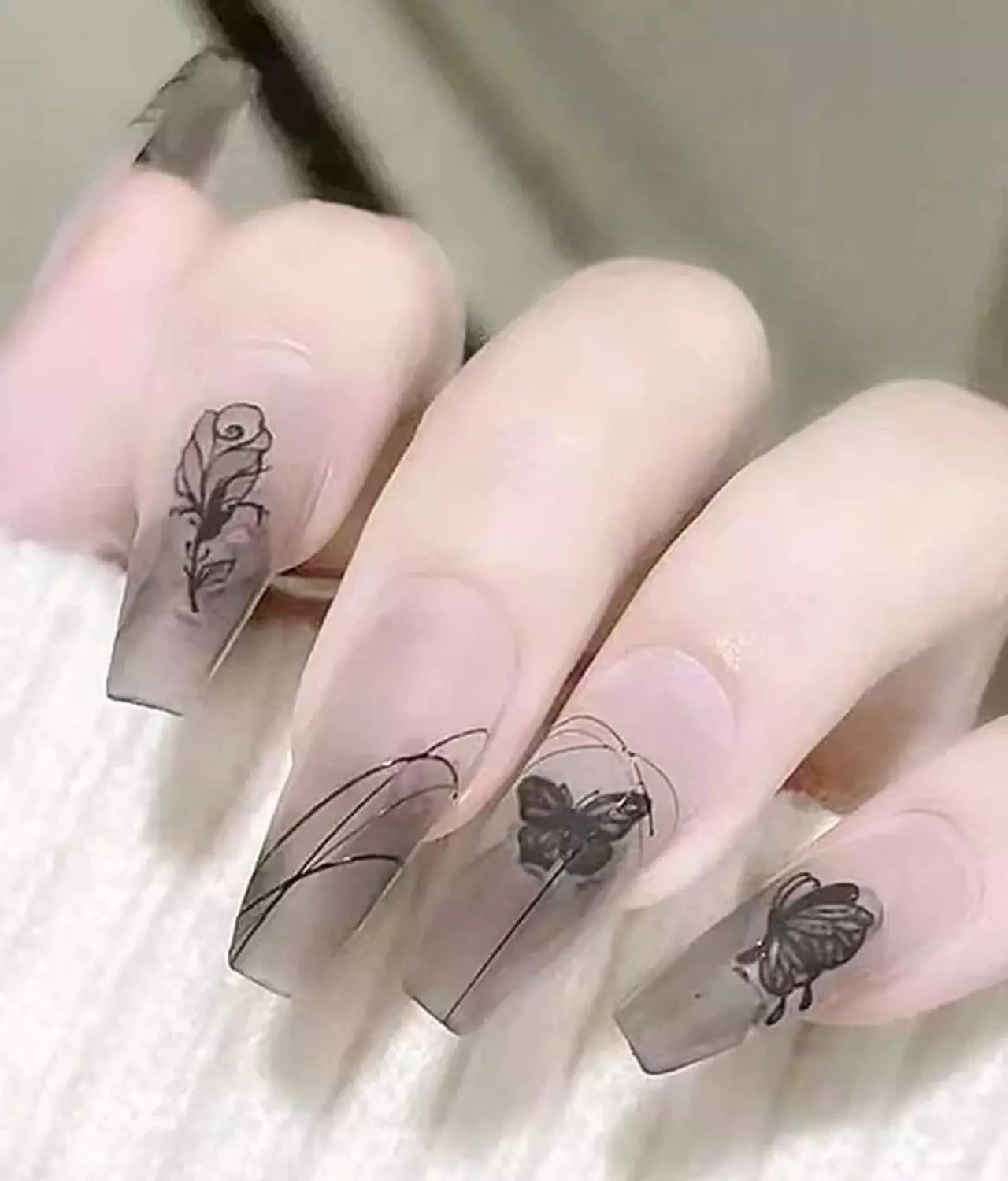 Shein Nails Pack - 24 PCs  14