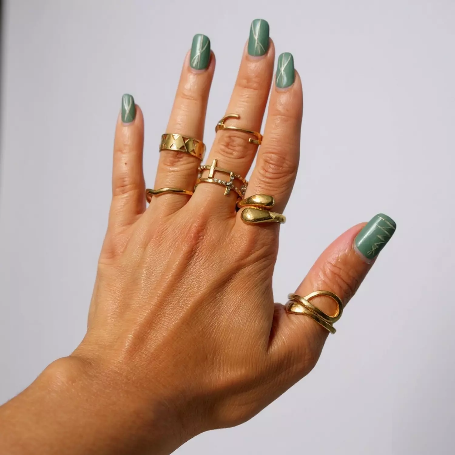 Everyday Gold 5-rings set  hover image