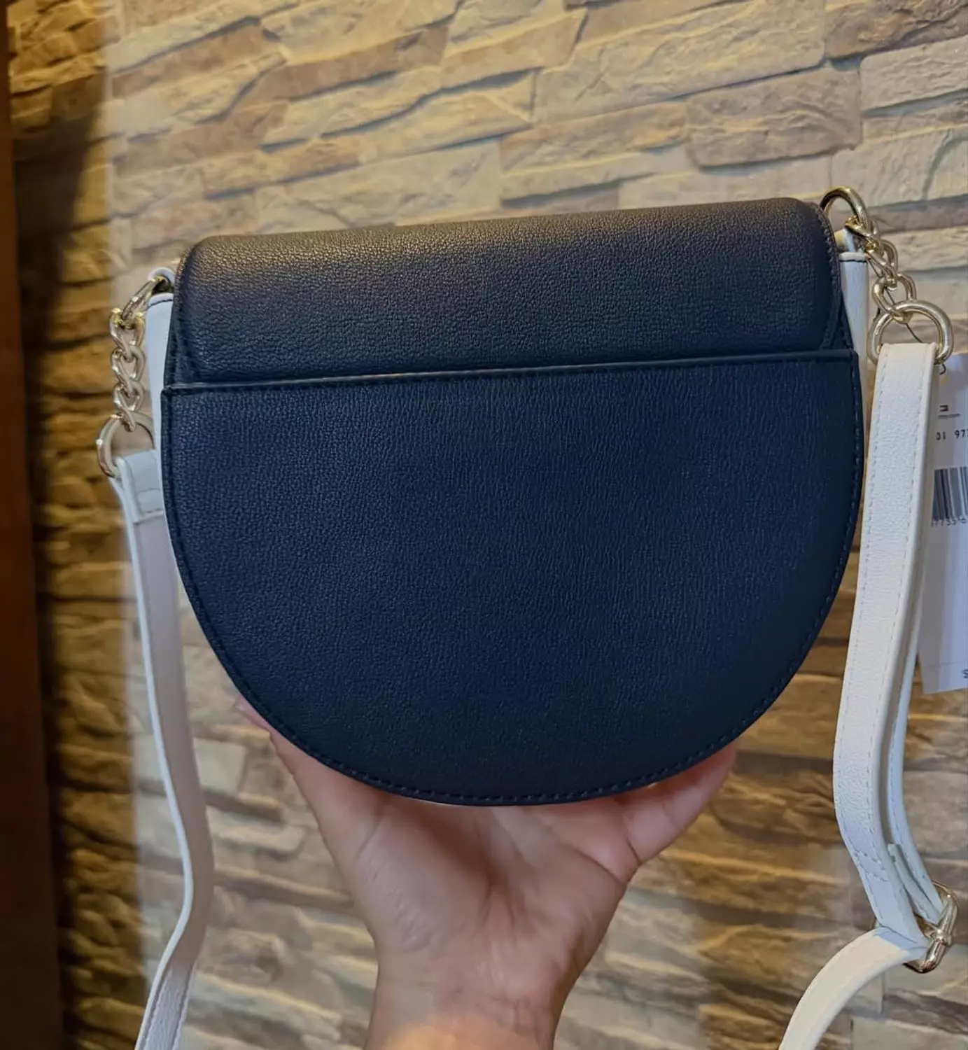 Tommy Hilfiger Tow _Tone Saddle Bag  3