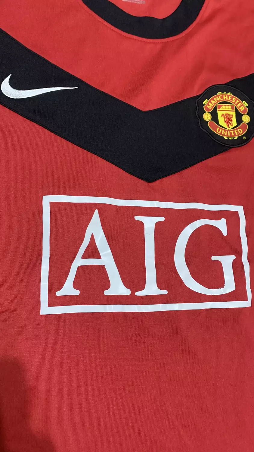 2009 Manchester United Home Shirt 4