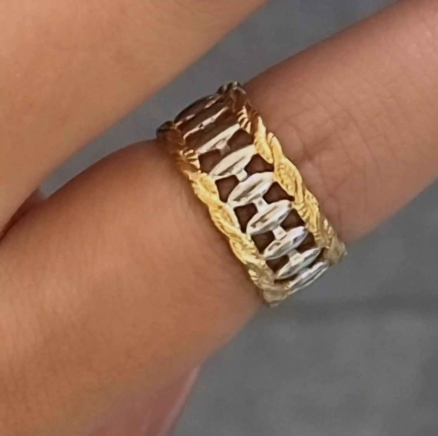 Silver x Gold Rings 6