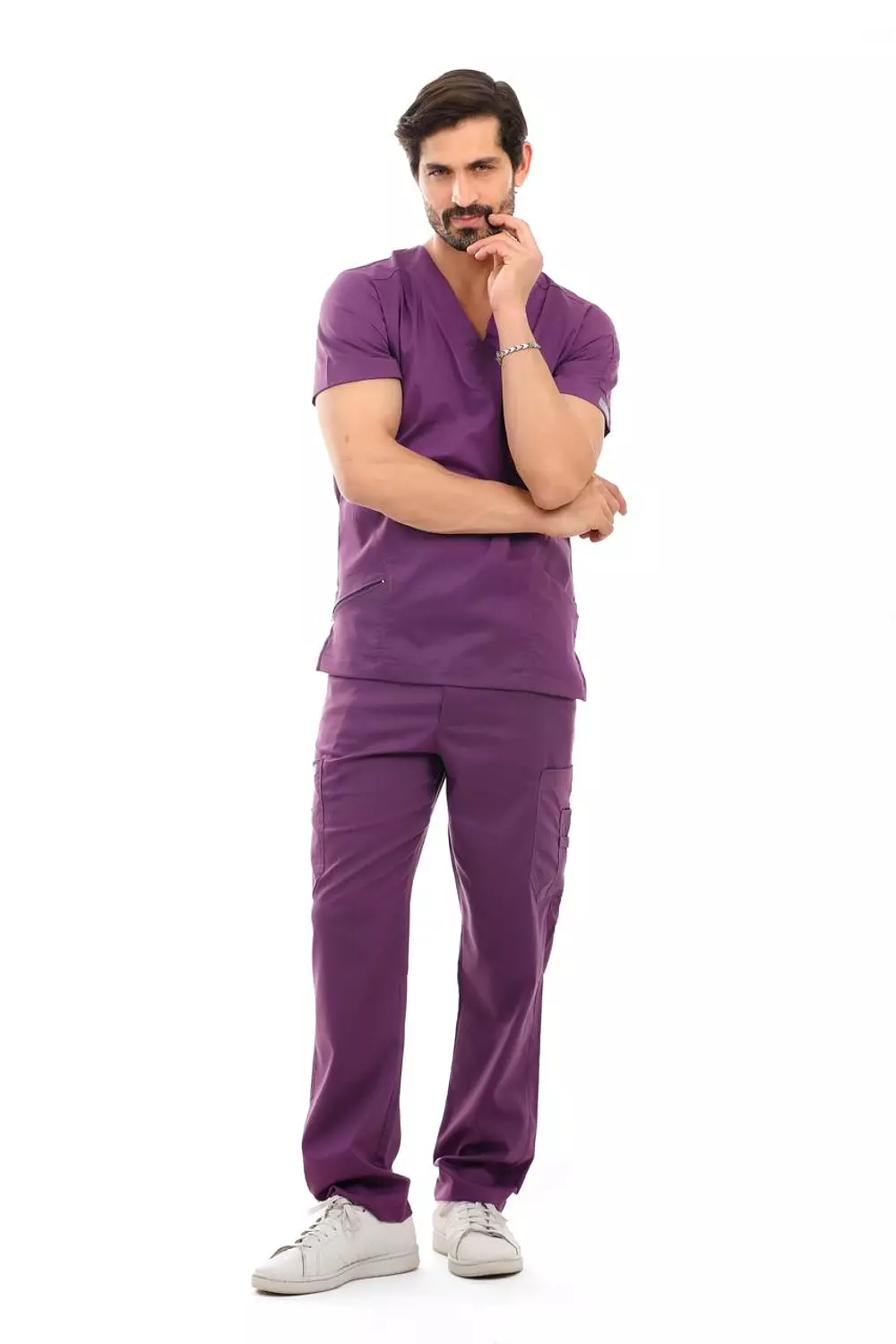 Violet Prestige Scrub 1