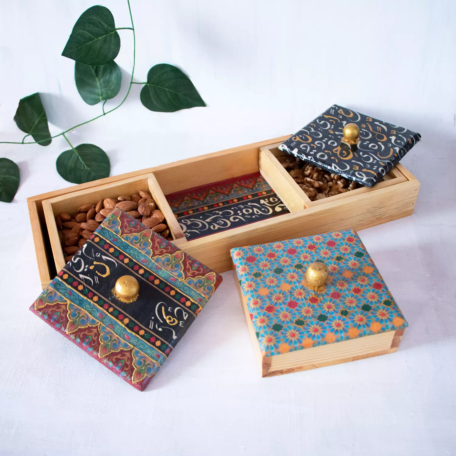 Arabesque Nuts Tray 4 pieces 4