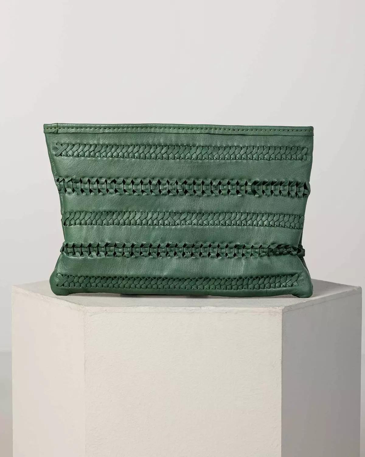 The Long braided Clutch 4