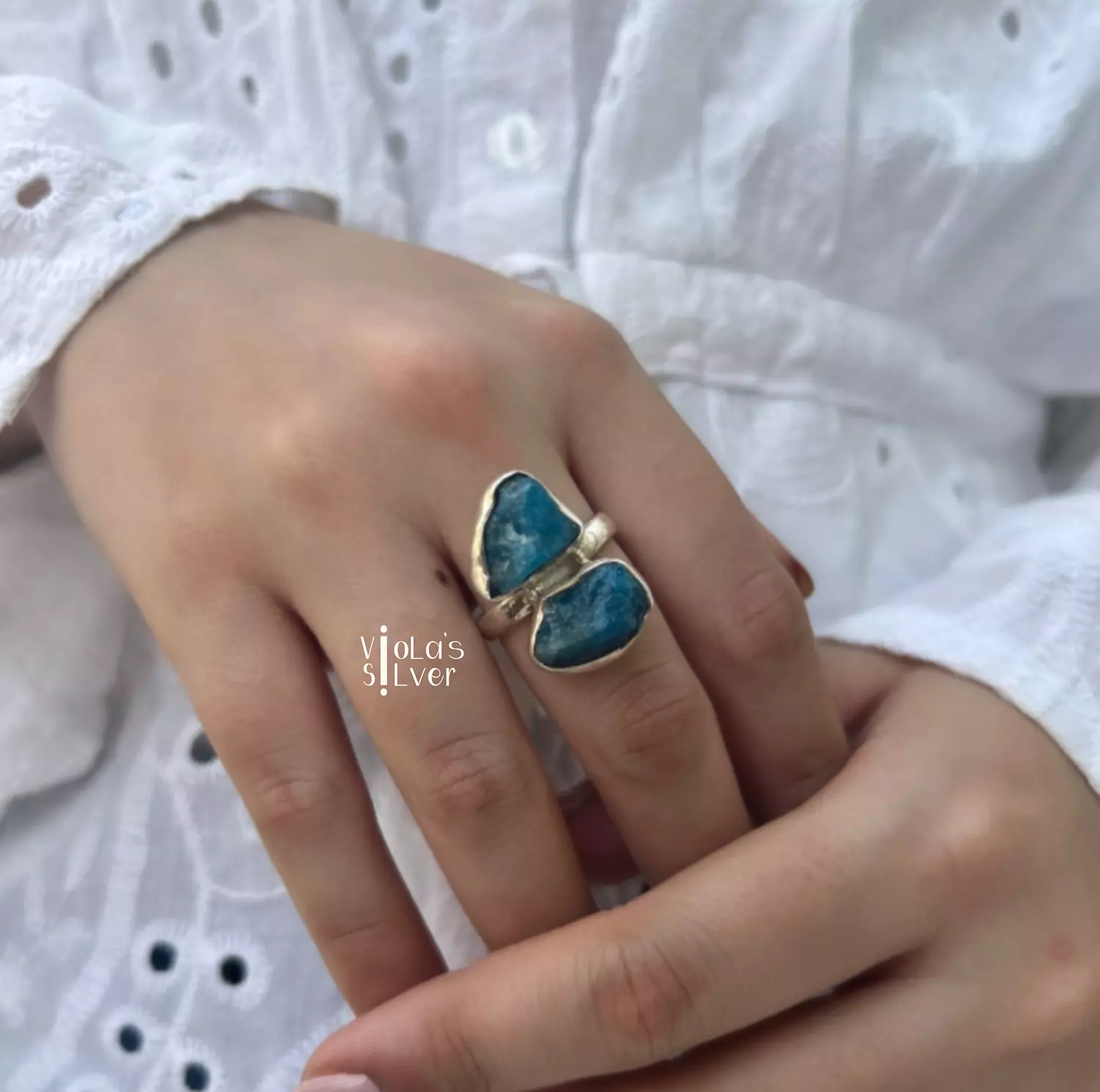 Azurite ring image