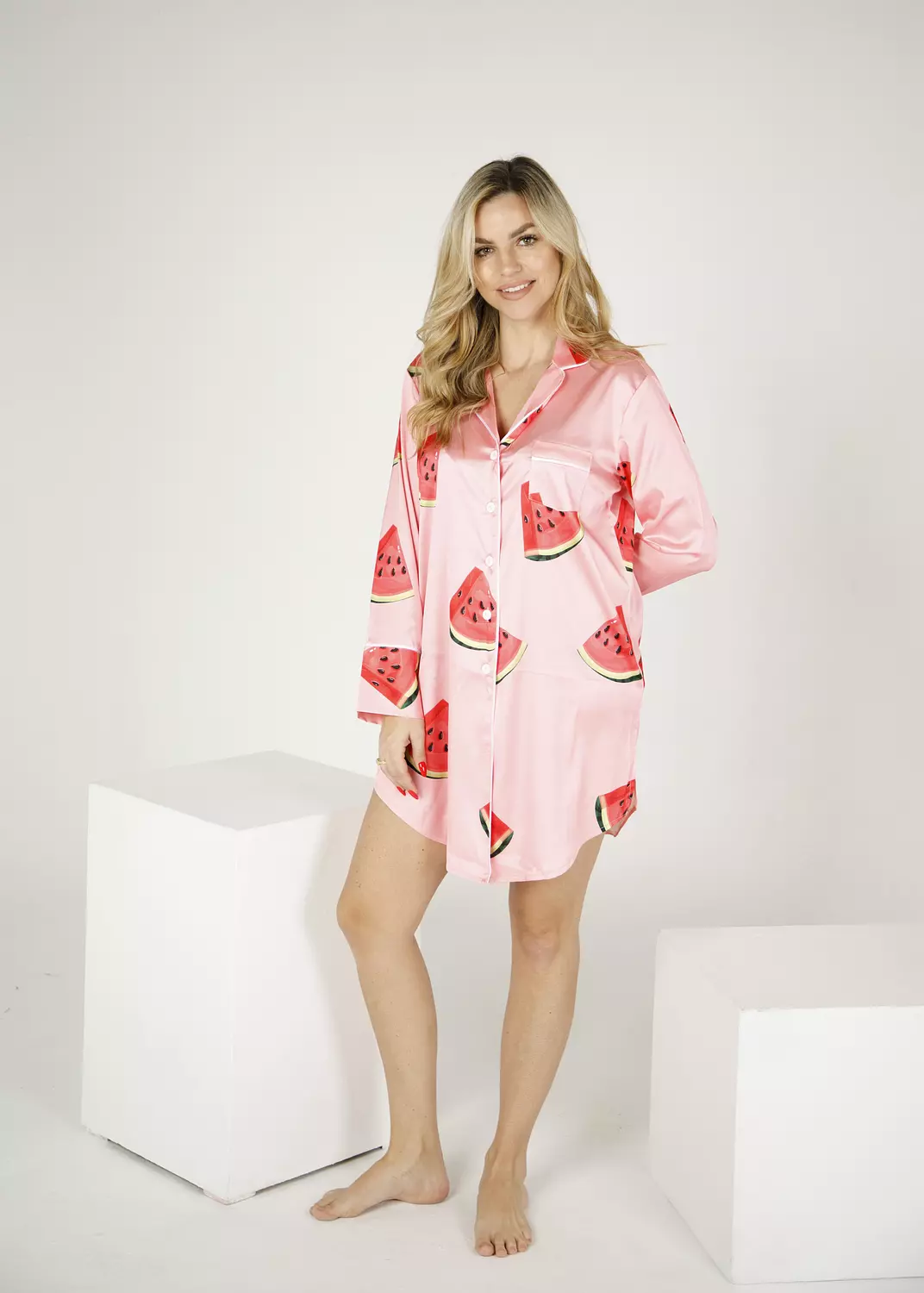 Water Melon Sleeping Shirt  image
