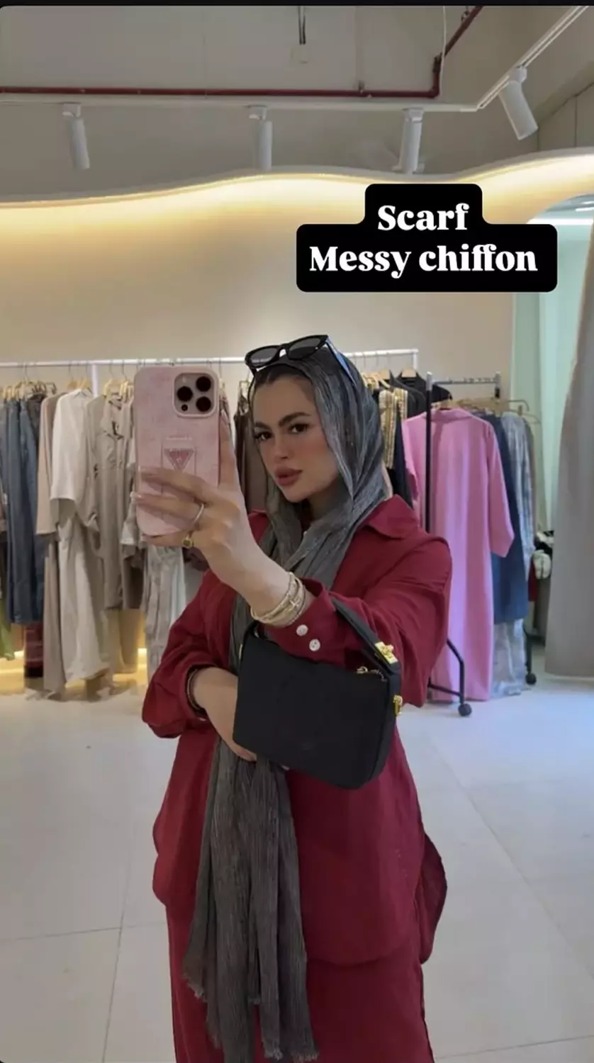 Messy chiffon 12