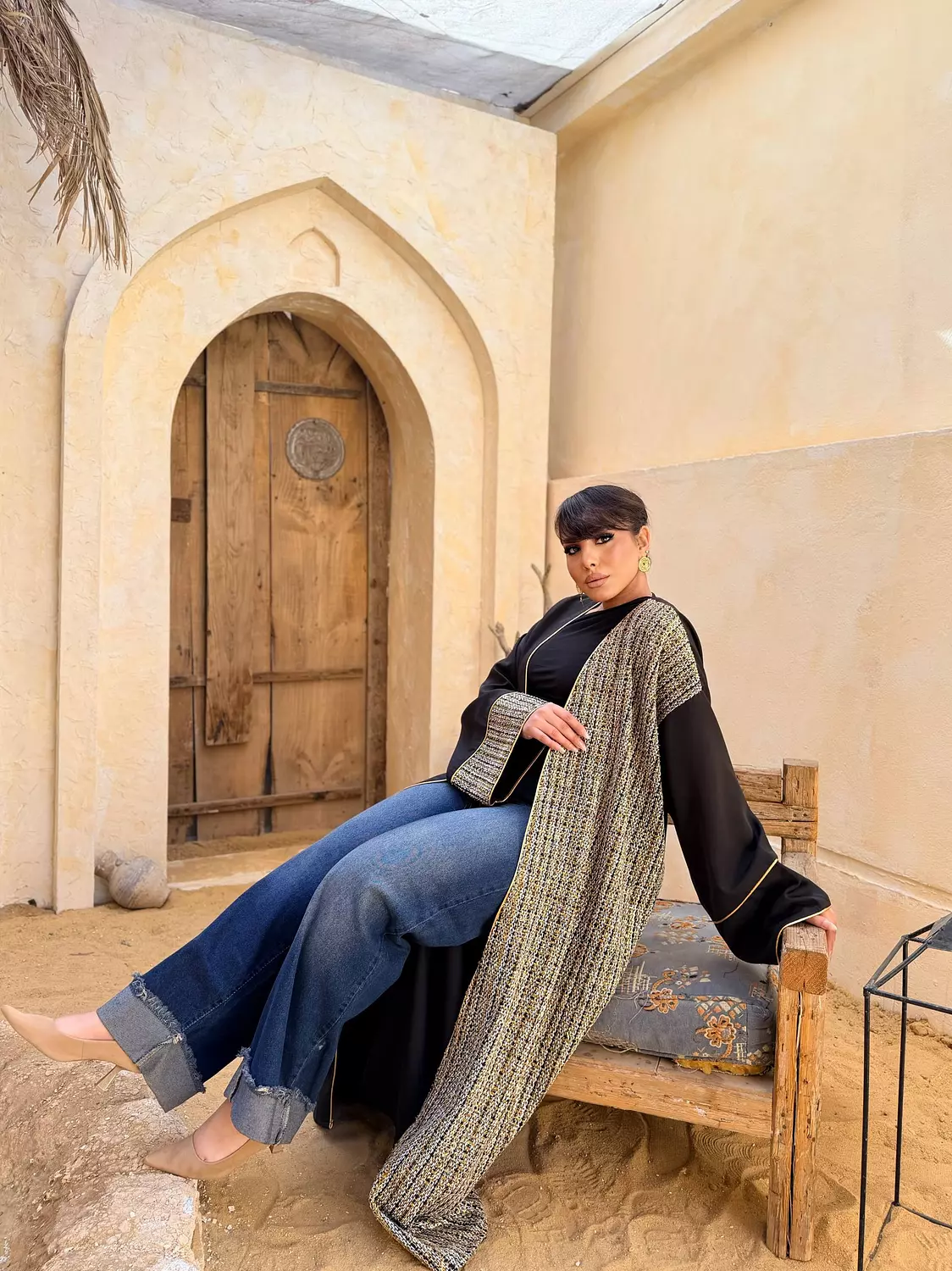 Thahab Kuftan In Black image