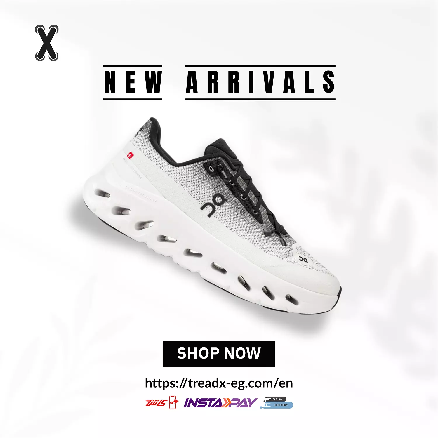 ON Cloudtilt trainers in black ivory image