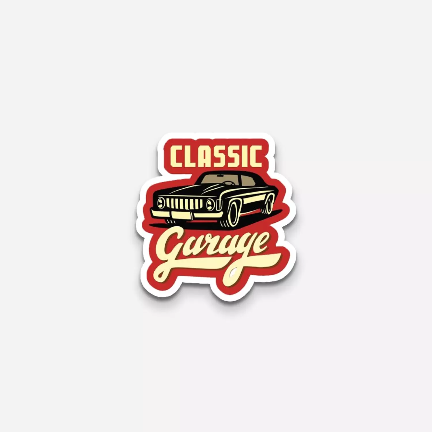 Classic Garage Sticker image