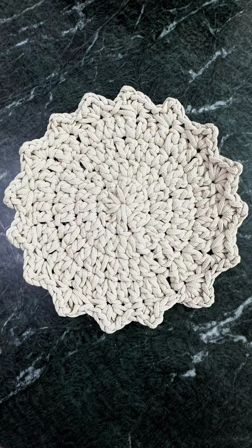 Woven Elegance Coaster Set 4