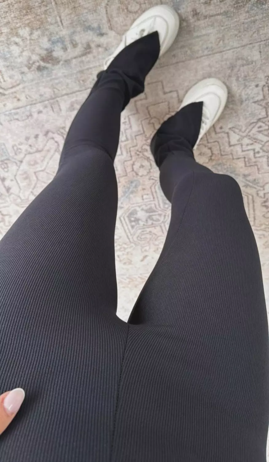 Flare pants with side slits  3