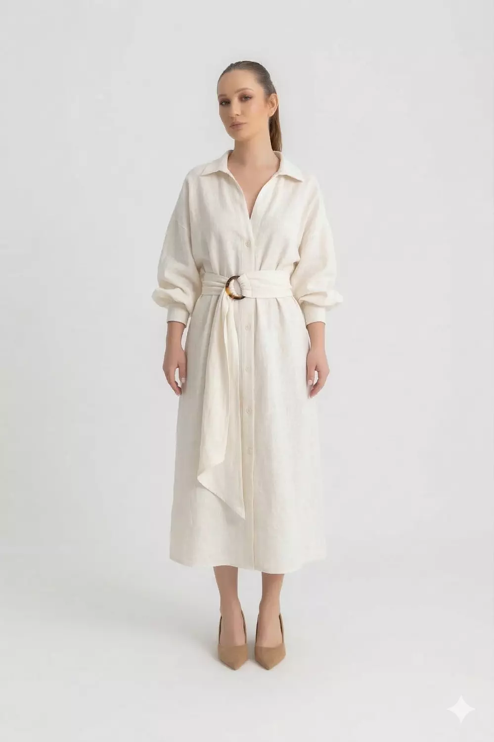 The Pola Shirt Dress  image